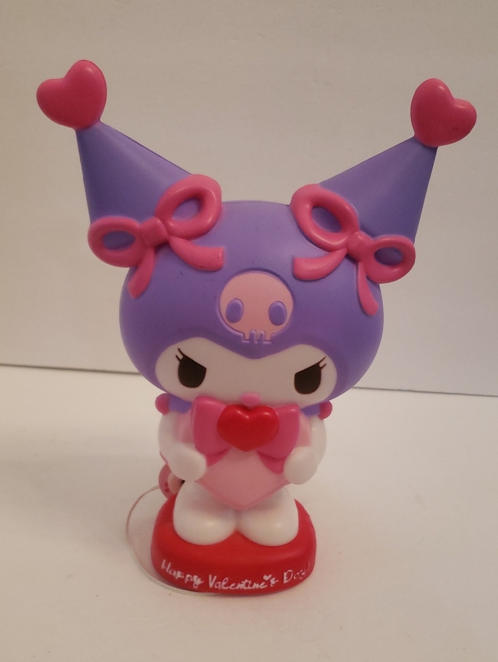 Kuromi Hello Kitty Sanrio Blow Mold Lamp NWT Valentine's